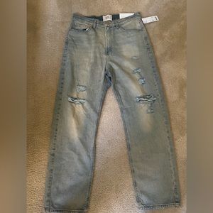 BDG High-Waisted Cowboy Jean -
Vintage Distressed